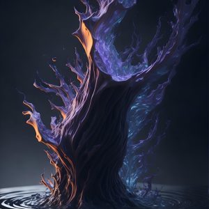 magic, dark magic, splash, evil, fantasy art, gothic, fantasy, spirit, studio ghibli style, ghost